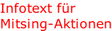 Infotext für  Mitsing-Aktionen